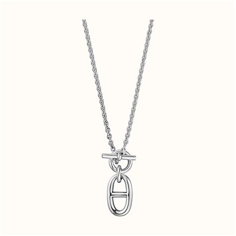 pendentif chaine d'ancre hermes